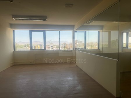 Full floor office for rent on the 5th floor in Strovolos Avenue Nicosia