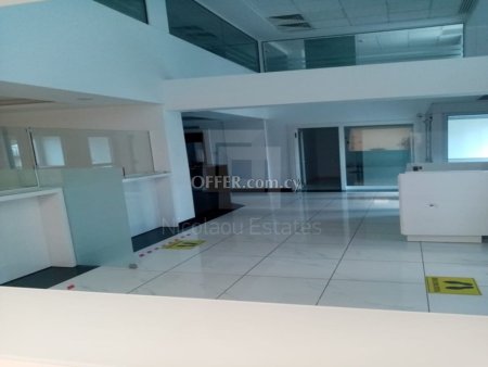 Seafront ground floor office for rent in Molos area