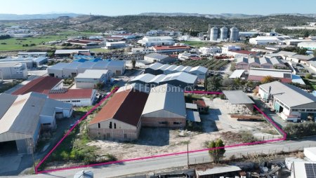 Industrial Warehouse in the Industrial Area of Aradippou Larnaca