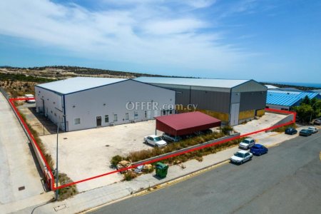 Two leasehold industrial warehouses in Ypsonas Limassol