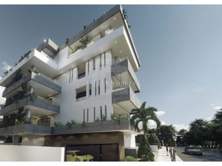 New luxurious three bedroom apartment in the heart of Limassol tourist area