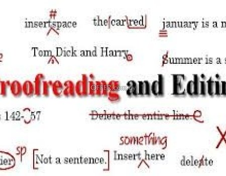 Academic proofreading services AND flawless typing texts.