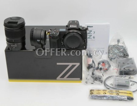 Nikon Z7 24-70mm F/4 S lens FTZ II with 2 years warranty
