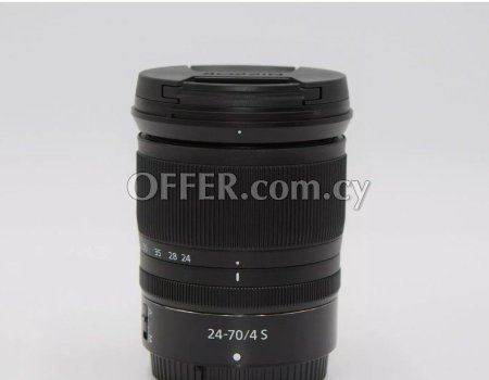 Nikon Z7 24-70mm F/4 S lens FTZ II with 2 years warranty - 2