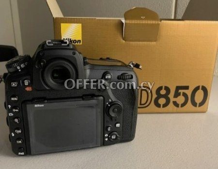 Nikon D850 45.7MP 4K FX Format Digital SLR Camera Body