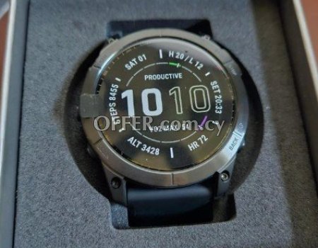 Garmin fēnix 7X Sapphire Solar GPS Watch Black - 5