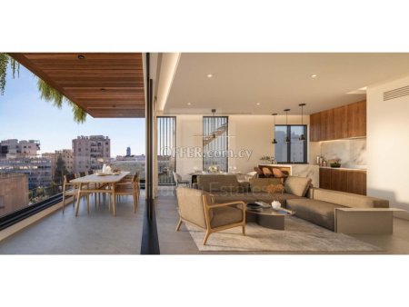 Brand new luxury 3 plus 1 bedrooms penthouse apartment off plan in Agios Nektarios - 5