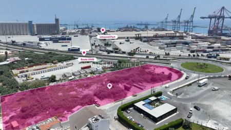 Shared Primarily Commercial Zoned Field New Port Area Limassol