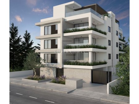 Modern three bedroom apartment with roof garden in Potamos Germasogias. UNDER CONSTRUCTION