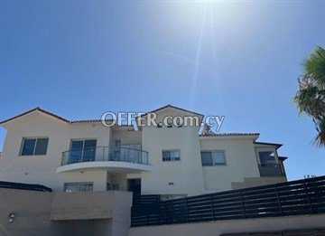 3 Bedroom Ground Floor Apartment With 195 Sq.m. Yard  In Pyrgos, Limas