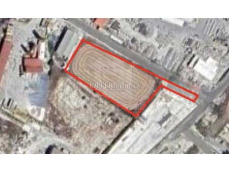 Industrial land of 4050 sq.m. for sale in Aradippou close to Peletico