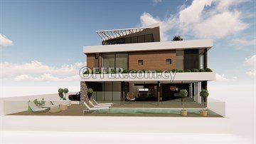 4 Bedroom Detached Seafront Villa  In Kissonerga, Paphos