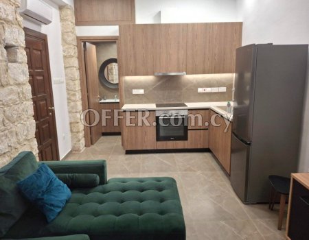 One bedroom fully renovated ground floor apartment furnished in the old town