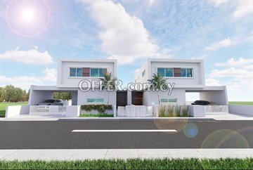 Detached 3 Bedroom Houses With Double Parking In Geri Nicosia