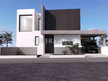 3 Bedroom House  In Geri, On Plot Of 405 Sq.m., Nicosia