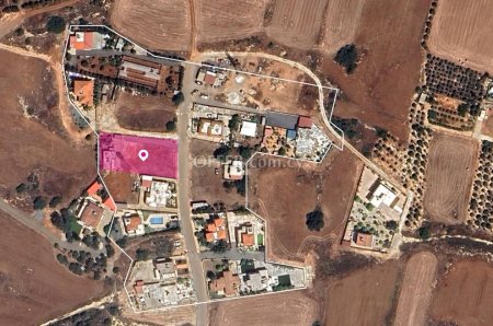 Distributed share of a residential field situated in Agia Napa Ammochostos