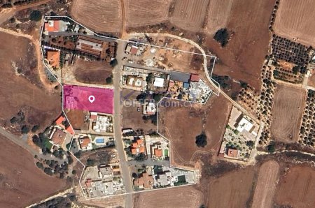 Distributed share of a residential field, situated in Agia Napa, Ammochostos