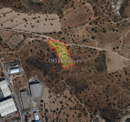 Industrial Land Parcel for Sale in Agios Sylas - Ypsonas Industrial Area