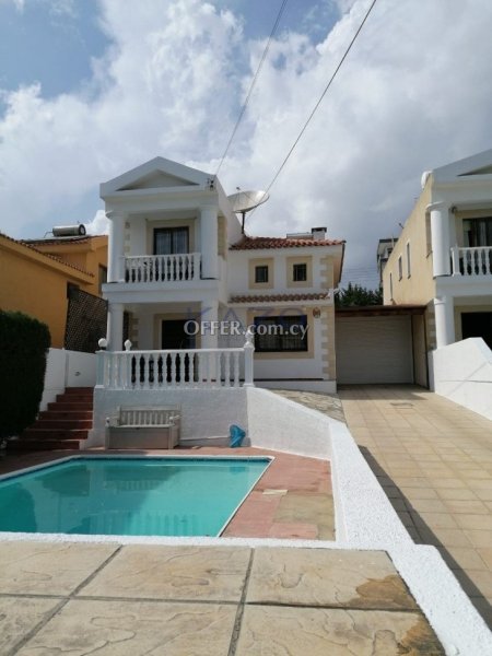 Four Bedroom Detached Villa for Rent in Germasoyeia Tourist Area