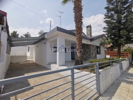 Three Bedroom Detached House for Rent in Agios Athanasios Area