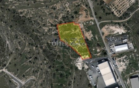 Industrial Land Parcel for Sale in Ypsonas