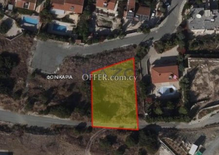 Residential Plot for Sale in Foinikaria Limassol