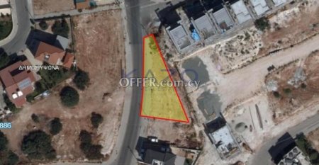 Residential Plot for Sale in Ypsonas