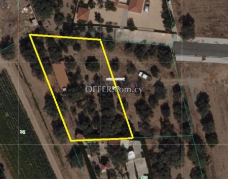 Residential Land for Sale in Kolossi