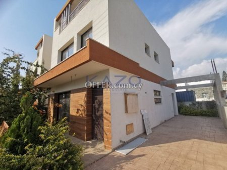 Three Bedroom Semi-Detached Brand New House with Roof Garden for Sale in Agios Athanasios