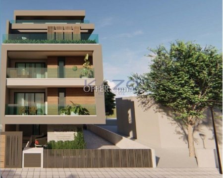 Astonishing Three Bedroom Top Floor Apartment with Roof Garden for Sale in Mesa Geitonia Area