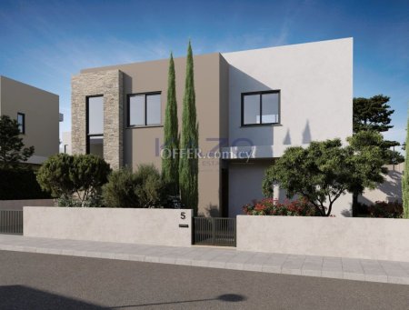 Excellent Three Bedroom Detached Houses Under Construction for Sale in Agios Tychonas