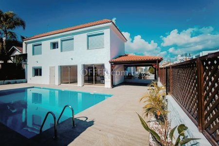 Five Bedroom Detached Villa for Rent in Germasoyeia Tourist Area