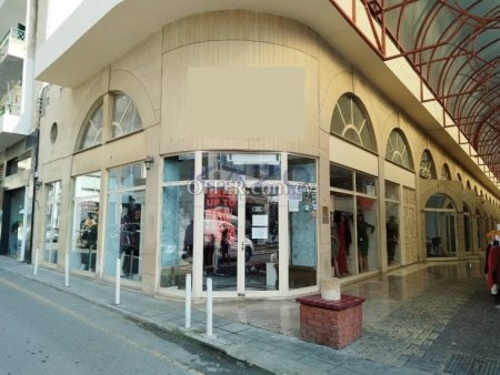 Corner Commercial Shop/Office for Rent in Agia Napa - Town Center