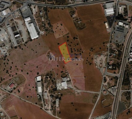 Large Industrial Development Land in Ypsonas, Limassol