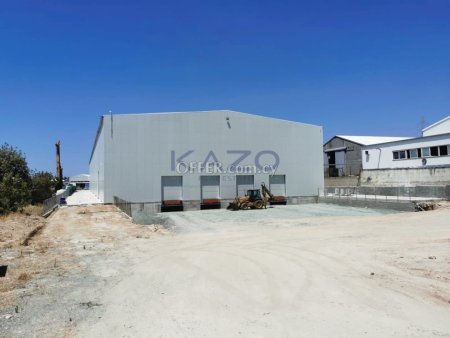 Spacious Warehouse in Agios Sylas Area (Freehold)