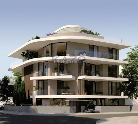 Excellent Two Bedroom Top Floor Apartment with Roof Garden for Sale in Agios Nektarios Area