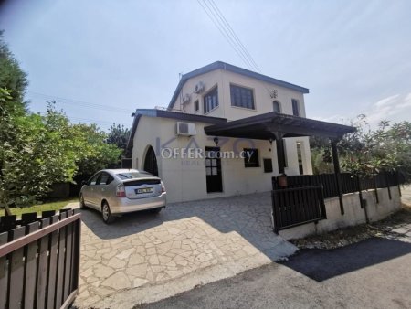 Two Bedroom Plus Office Detached House for Rent in Parekklisia