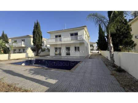 Three Bedroom House with Private Swimming Pool for Sale in Ayia Napa Ammochostos