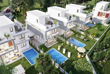 4 Bedroom Luxurious Villa With Roof Garden  In Agios Tychonas, Limasso