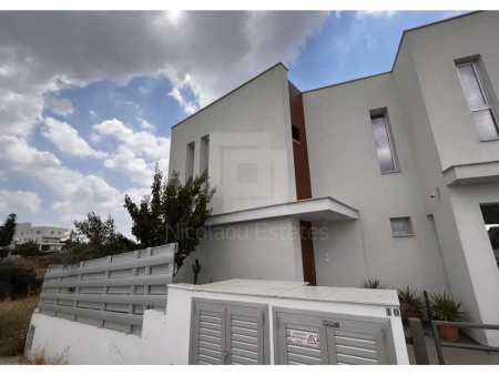 Modern four bedroom semi detached house for sale in Latsia