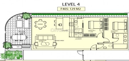 New For Sale €356,400 Apartment 2 bedrooms, Egkomi Nicosia