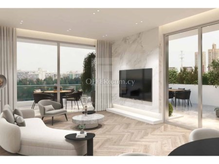 New modern three bedroom penthouse in Agioi Omologites area Nicosia