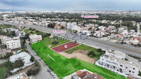 Residential plot located in Engomi, Nicosia.