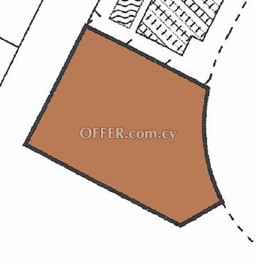 Residential Plot Of 632 Sq.m.  In Makedonitissa, Nicosia