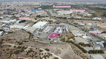 Corner industrial plot in Strovolos, Nicosia