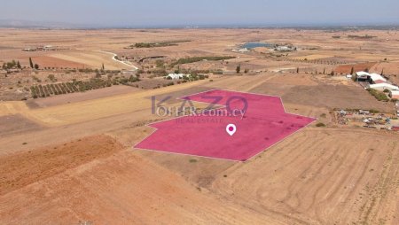 Industrial field in Astromeritis, Nicosia.