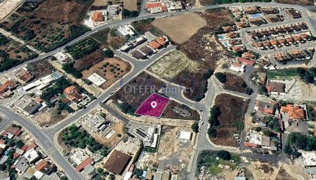 Residential Plot in Ormideia, Larnaca