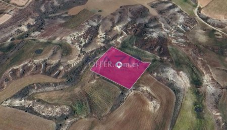 Agricultural field in Agioi Trimithias, Nicosia.