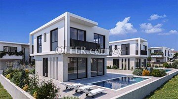 Modern Seaside 3 Bedroom Villa In Pernera- Protaras, Famagusta