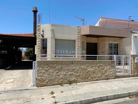 3 Bedroom Semi-Detached Bungalow For Rent Limassol